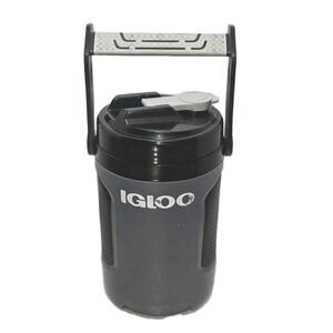 Igloo Latitude Pro Half Gallon Beverage Jug - Gray/Black, Sports Hooks
